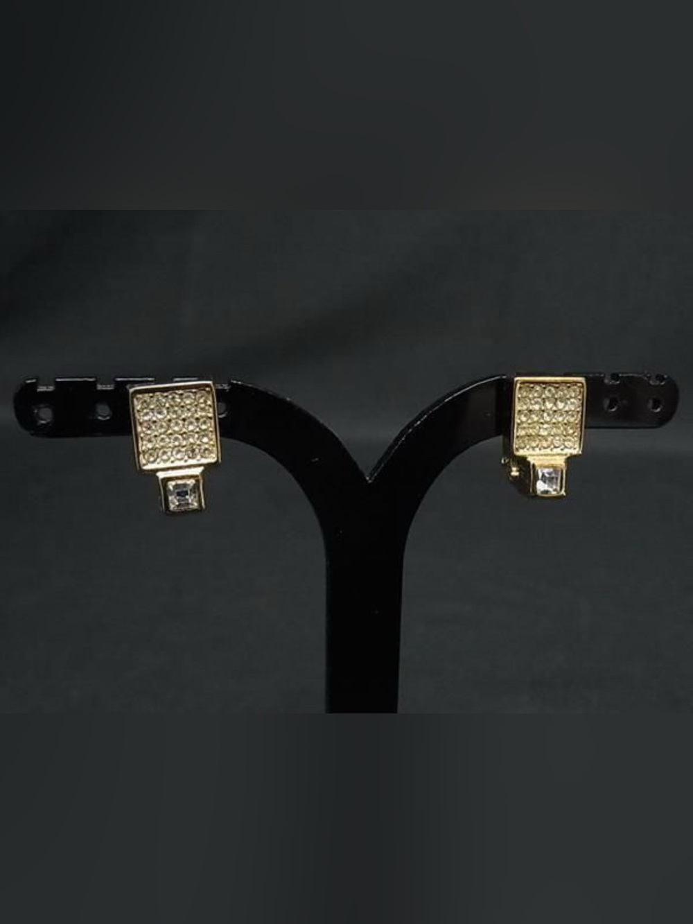 Vintage Dior clip on earrings